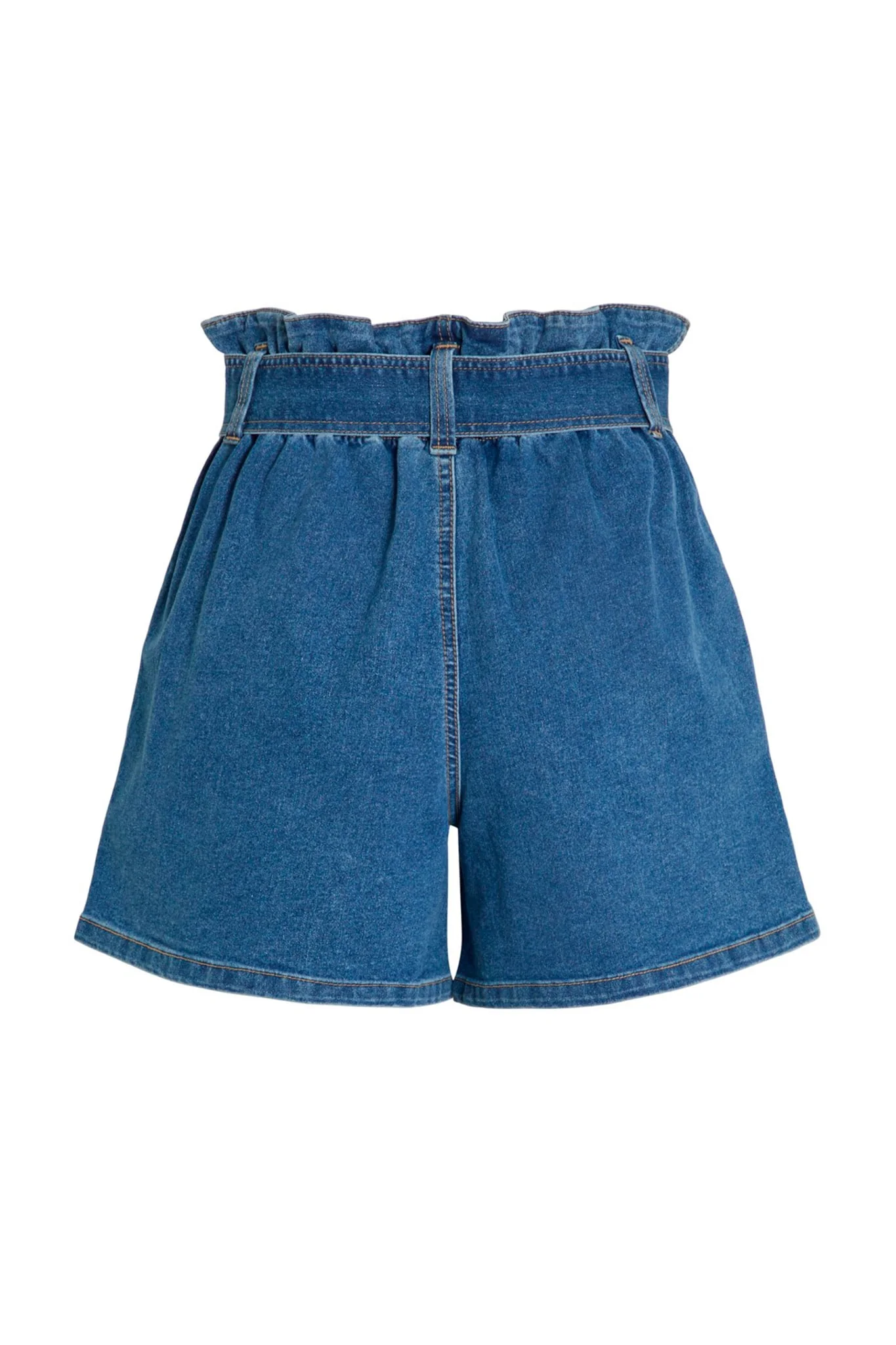 VIFo HW Denim Shorts - Medium Blue Denim - Image 8