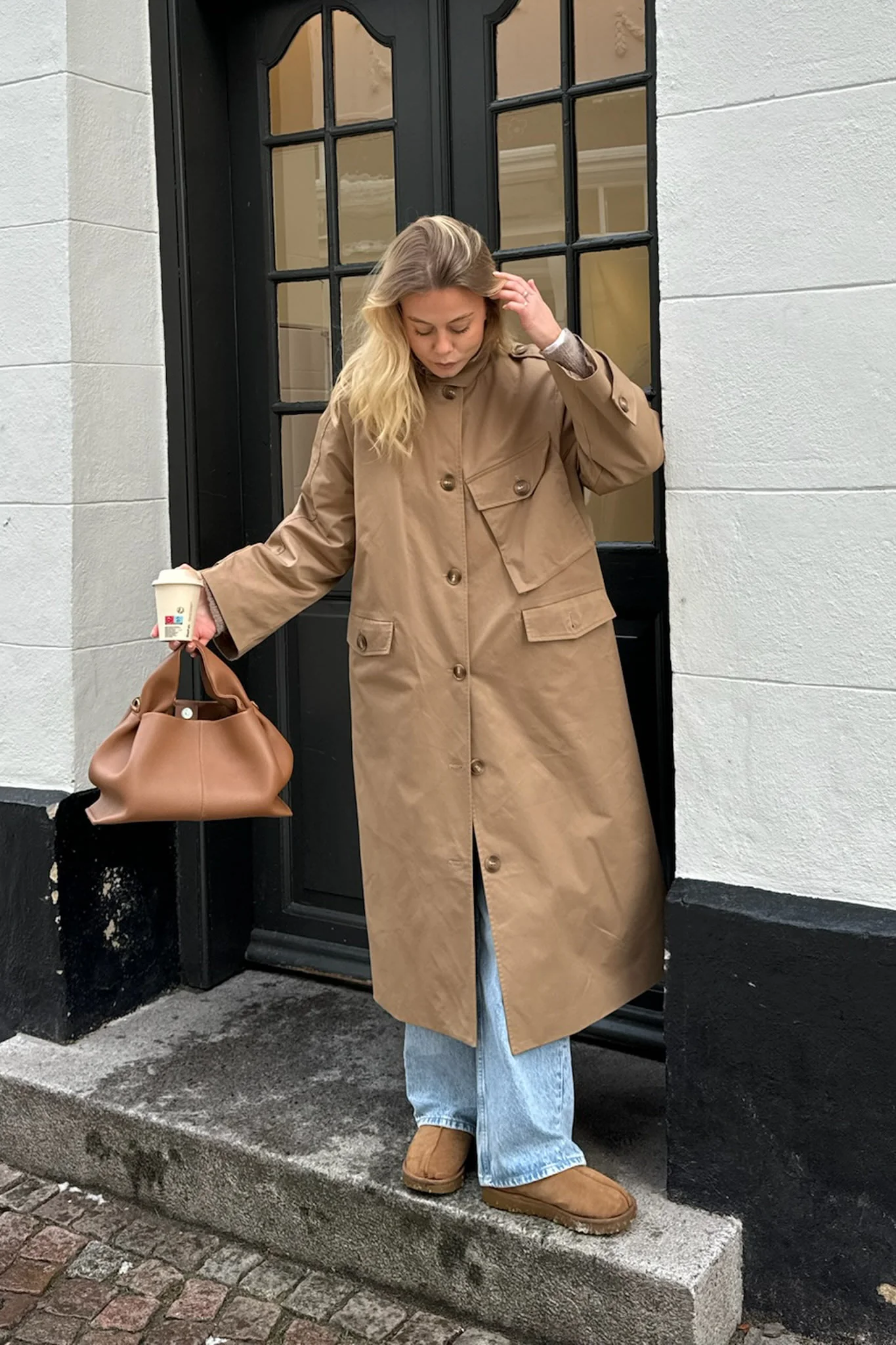 FrejaIC Trenchcoat  - Brown - Image 12