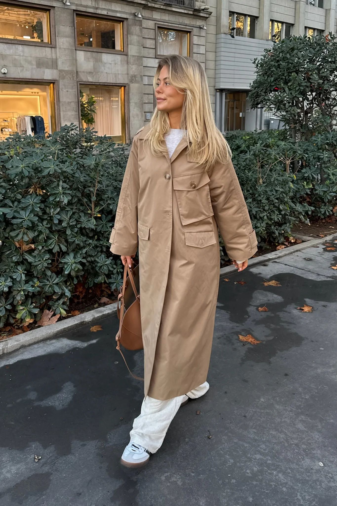 FrejaIC Trenchcoat  - Brown - Image 13