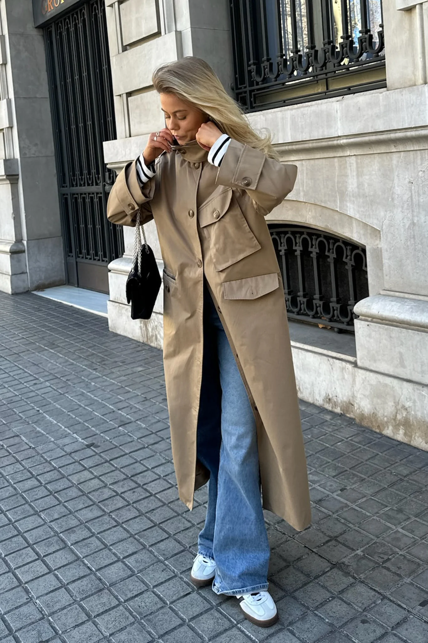 FrejaIC Trenchcoat  - Brown - Image 15
