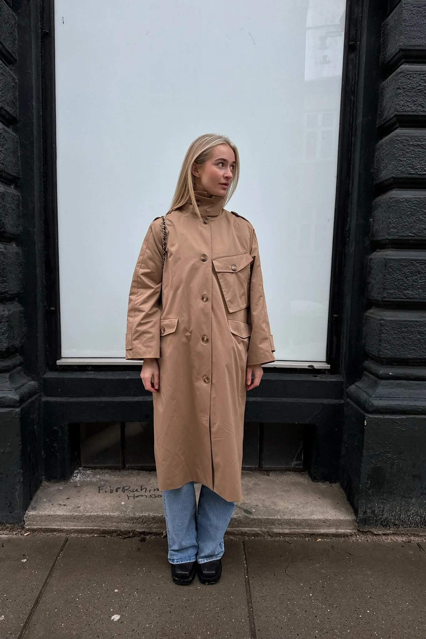 FrejaIC Trenchcoat  - Brown - Image 5