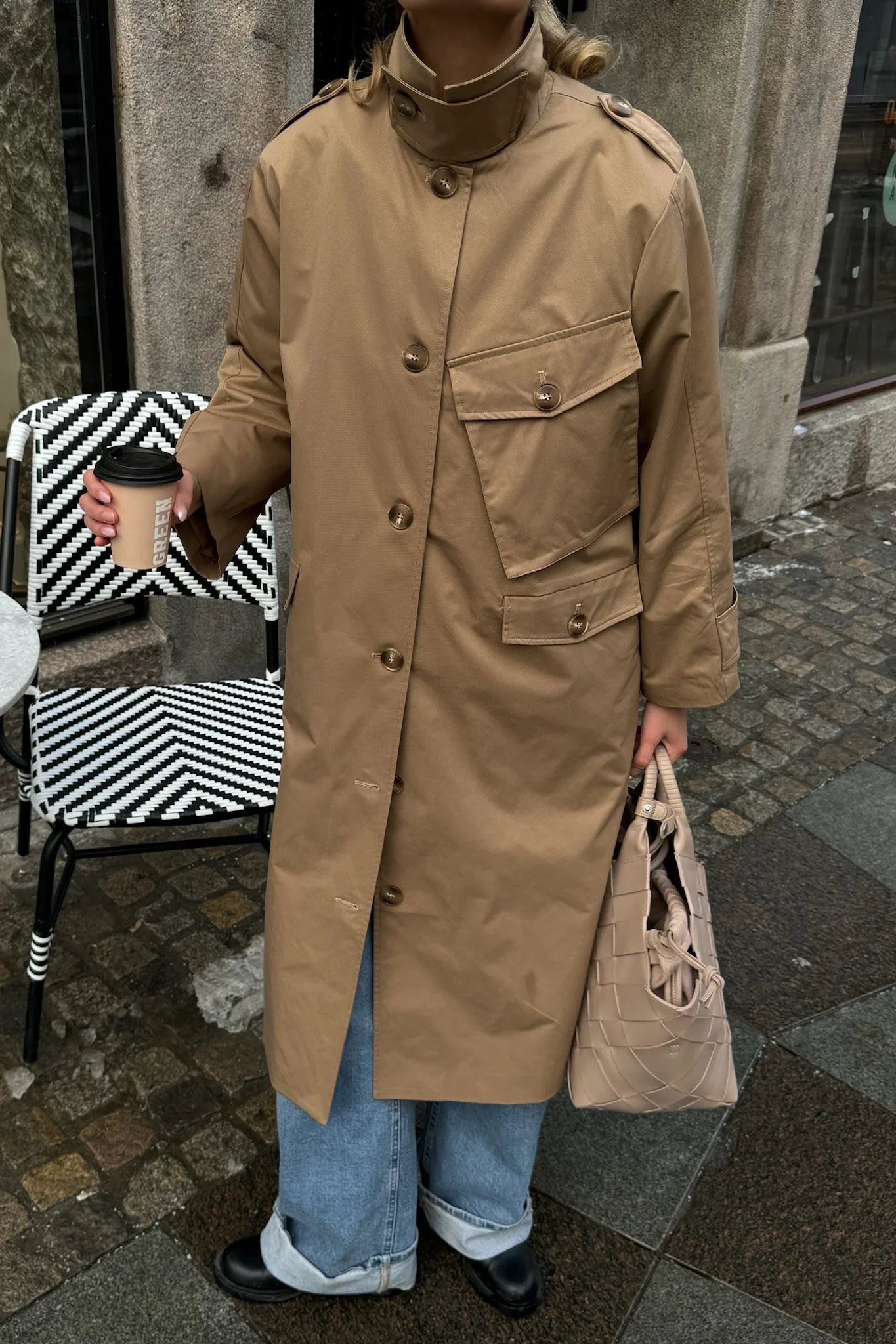 FrejaIC Trenchcoat  - Brown - Image 9