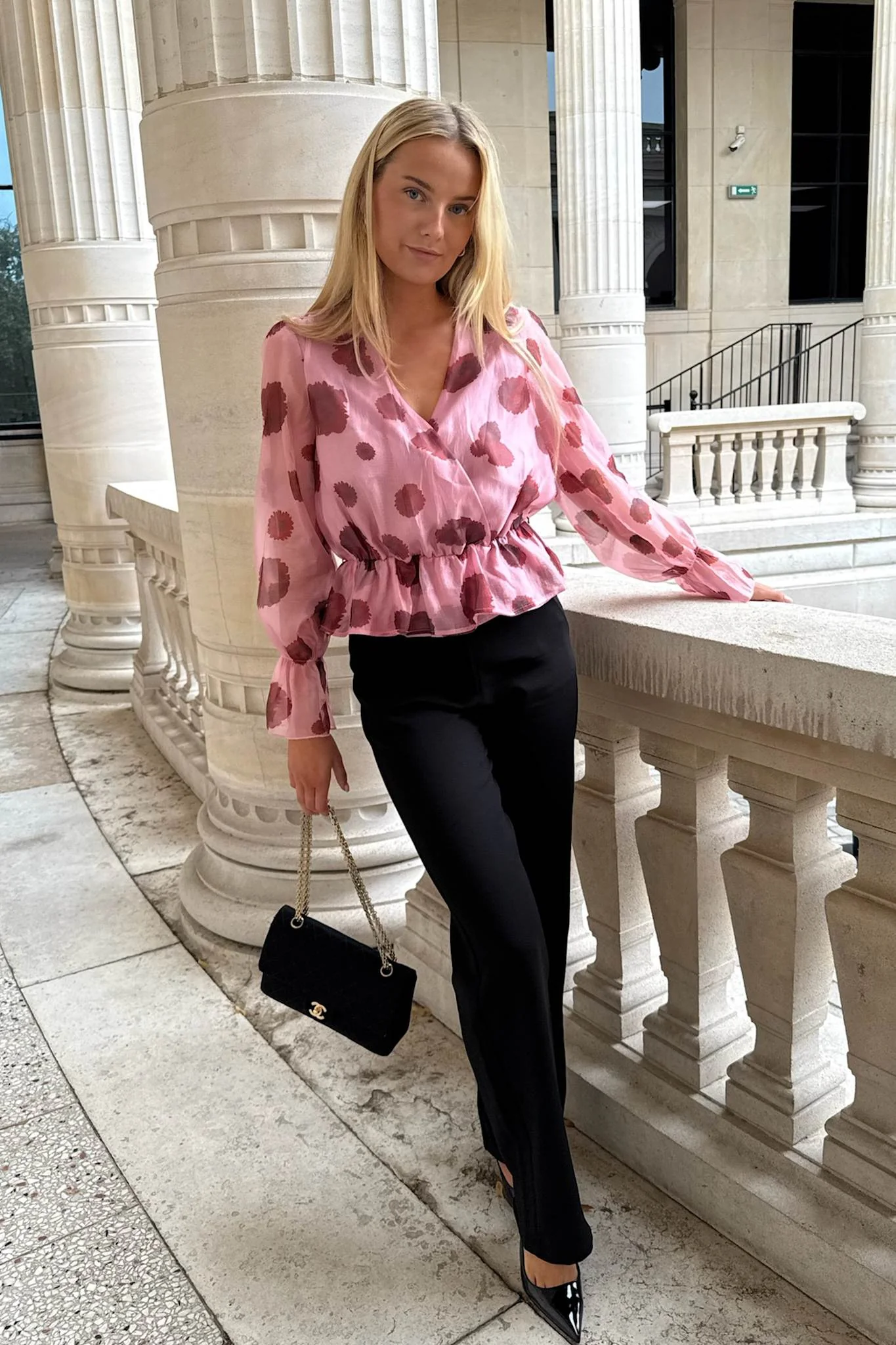 FreyaIC Shirt - Pink Red Flower Print - Image 7