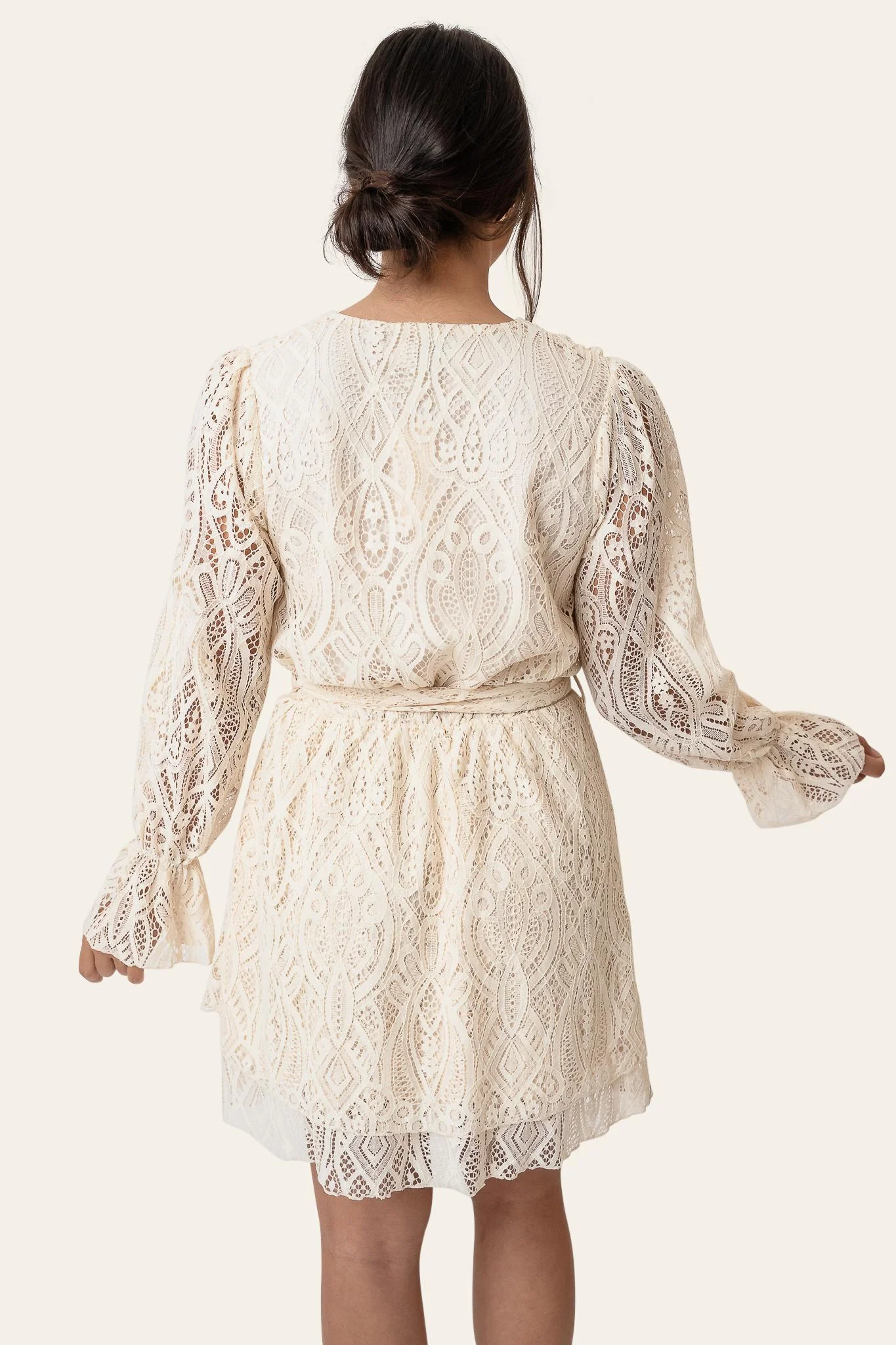 FreyaIC Dress - Off White Lace - Image 6