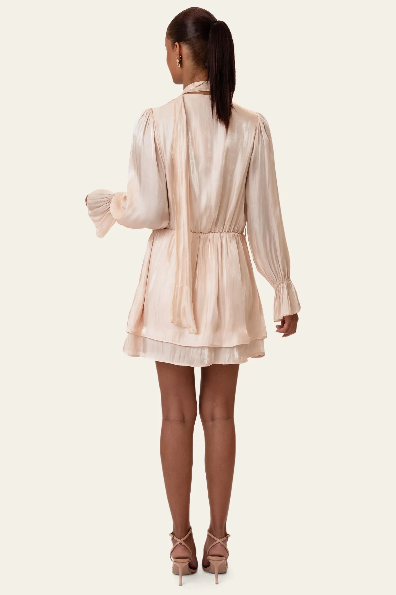 FreyaIC Dress - Champagne - Image 4