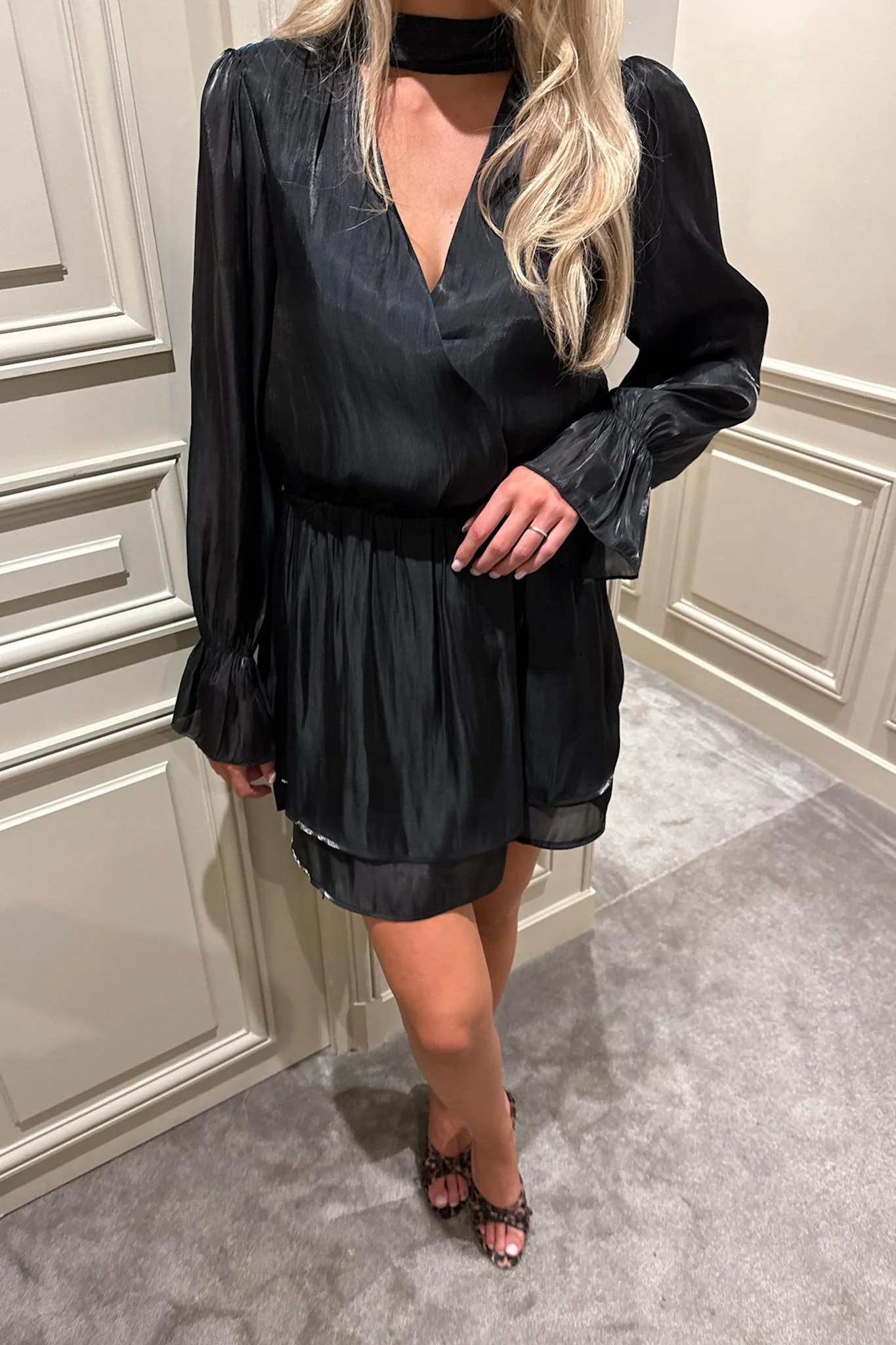 FreyaIC Dress - Black - Image 6