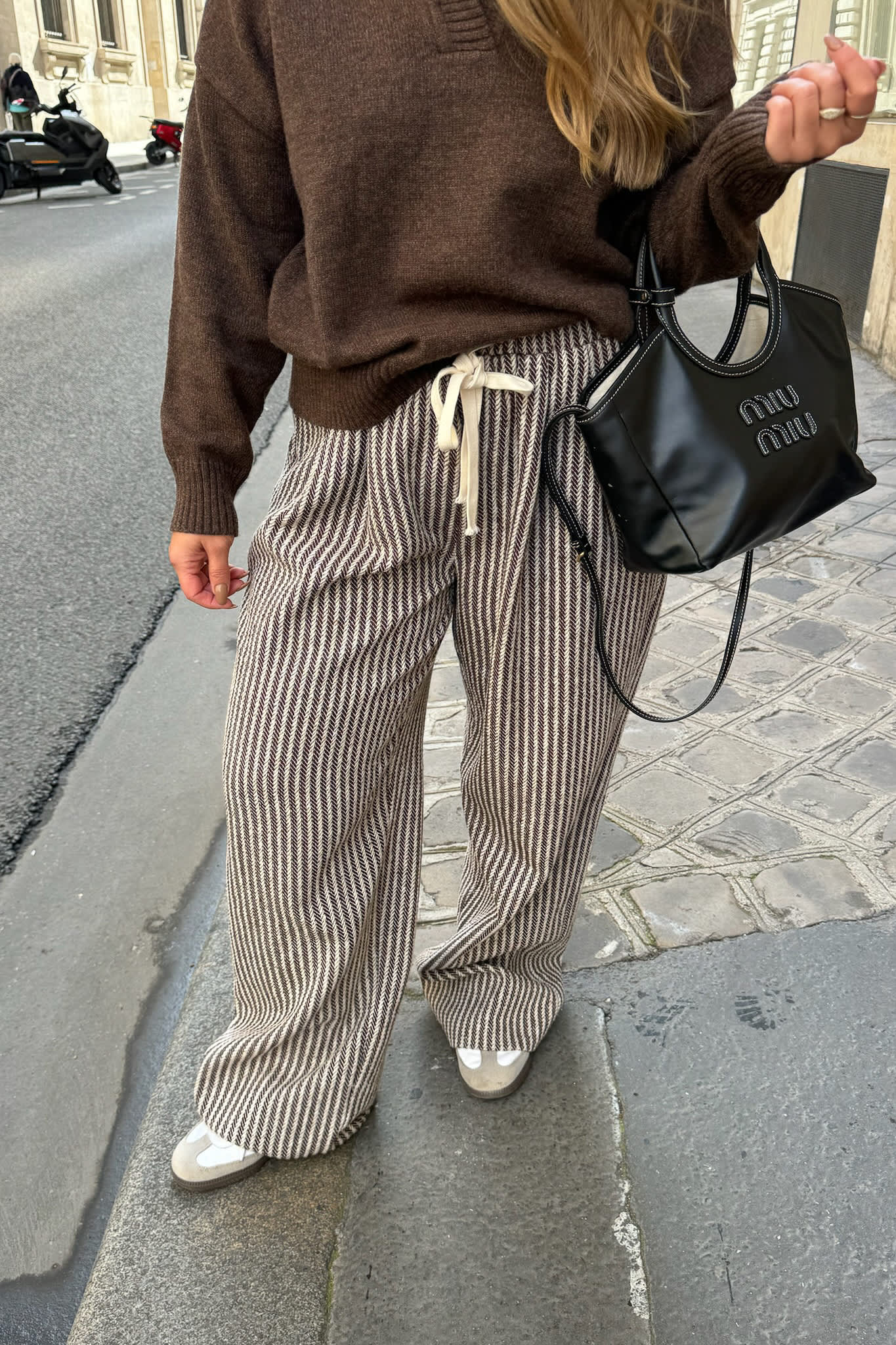 FridaIC Pants - Brown Stripes - Image 3