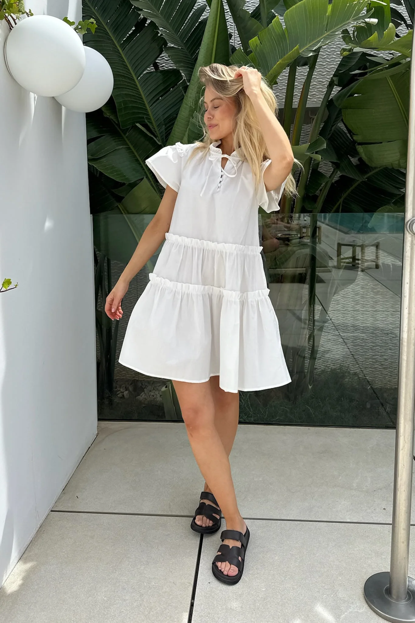FridaIC Dress - White - Image 4