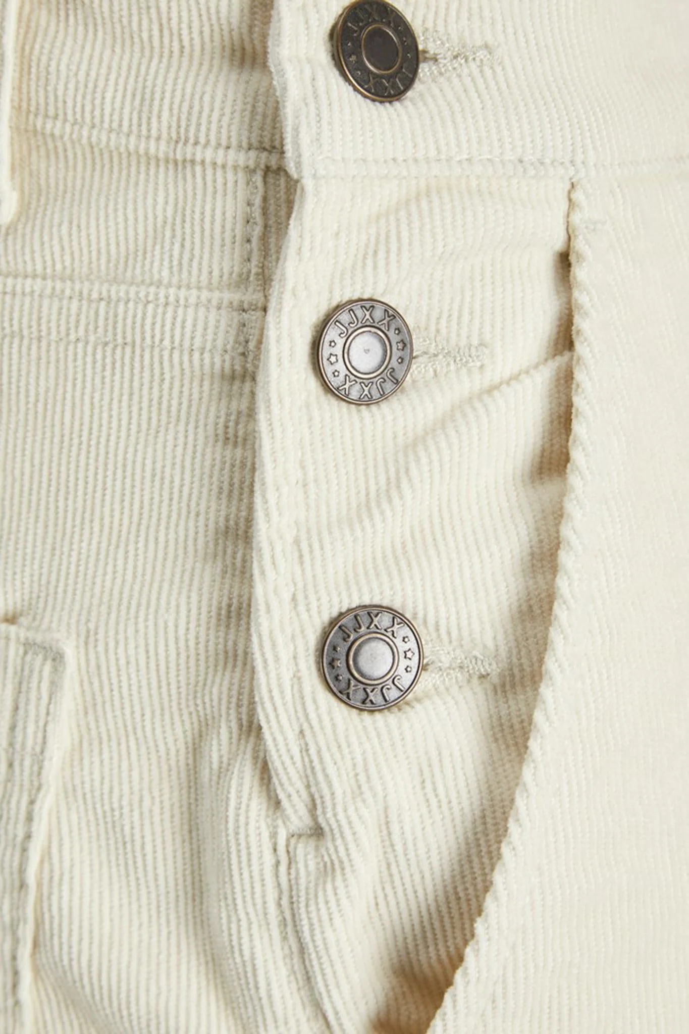 JXGelly Regular Cord Overalls - Bone White - Image 8