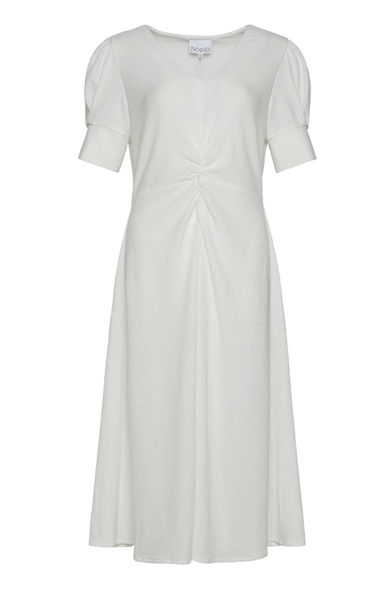 Noella Ginger Midi Dress - White - Image 5