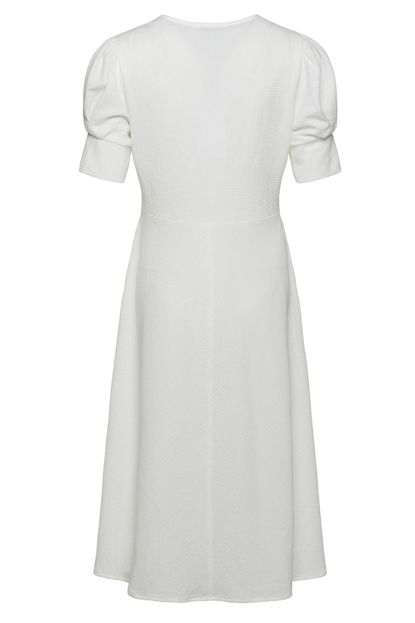 Noella Ginger Midi Dress - White - Image 6