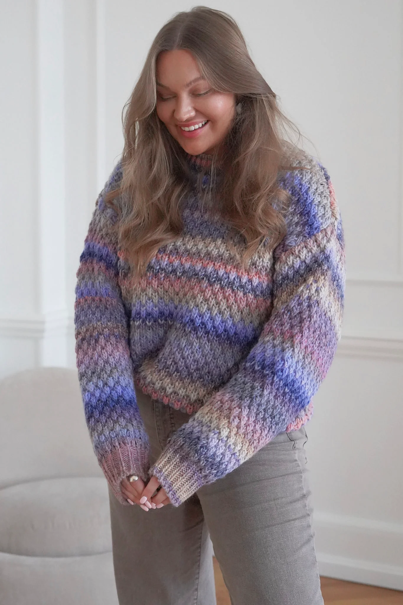 Noella Gio Sweater - Rainbow Mix - Image 2
