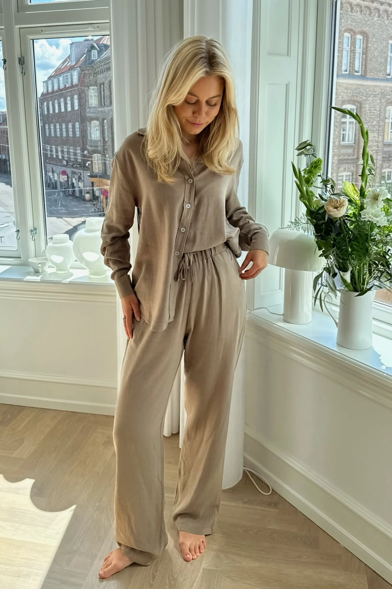 HannahIC Pants - Mocca - Image 6