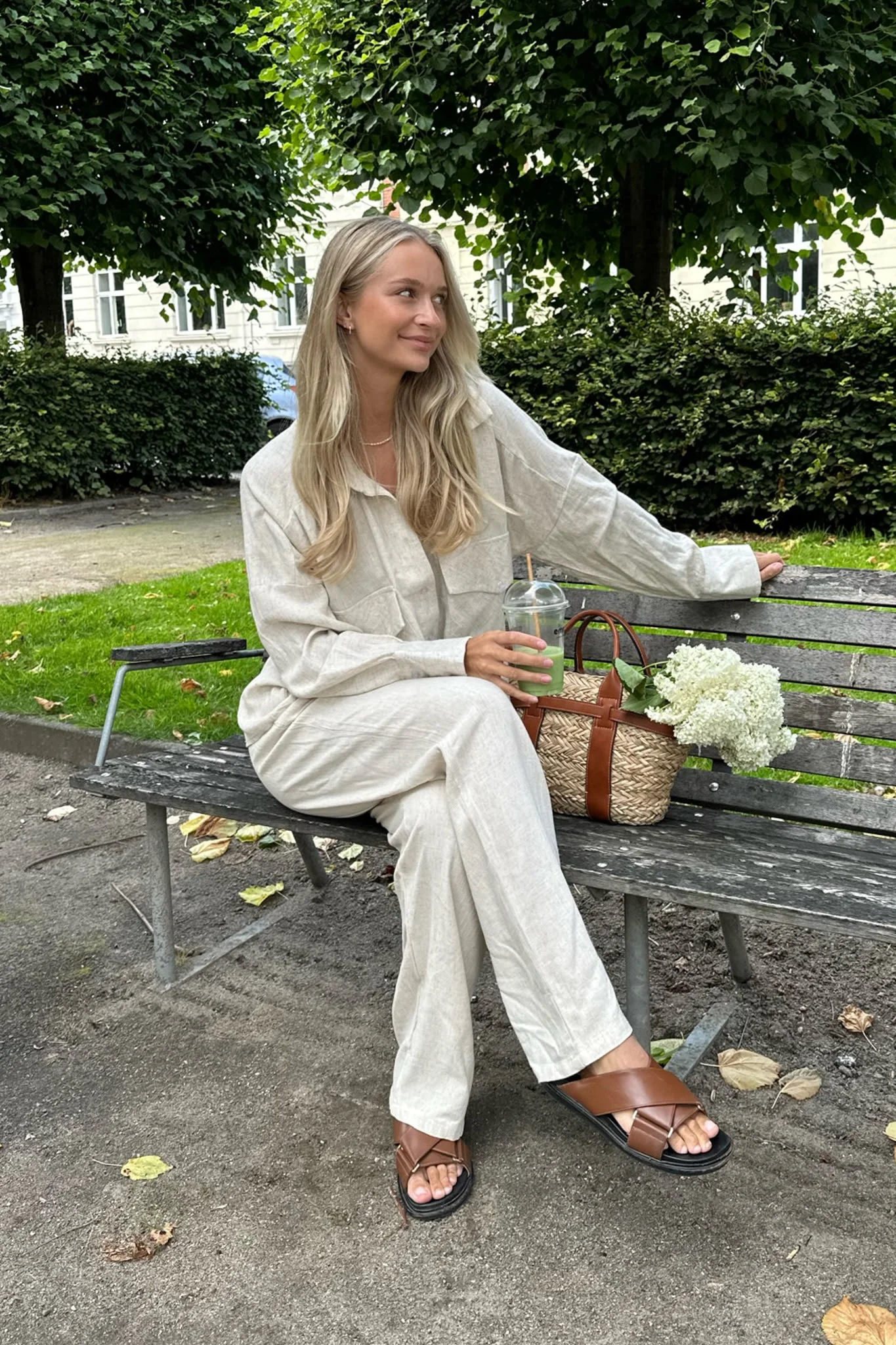 HannahIC Pants - Beige - Image 12
