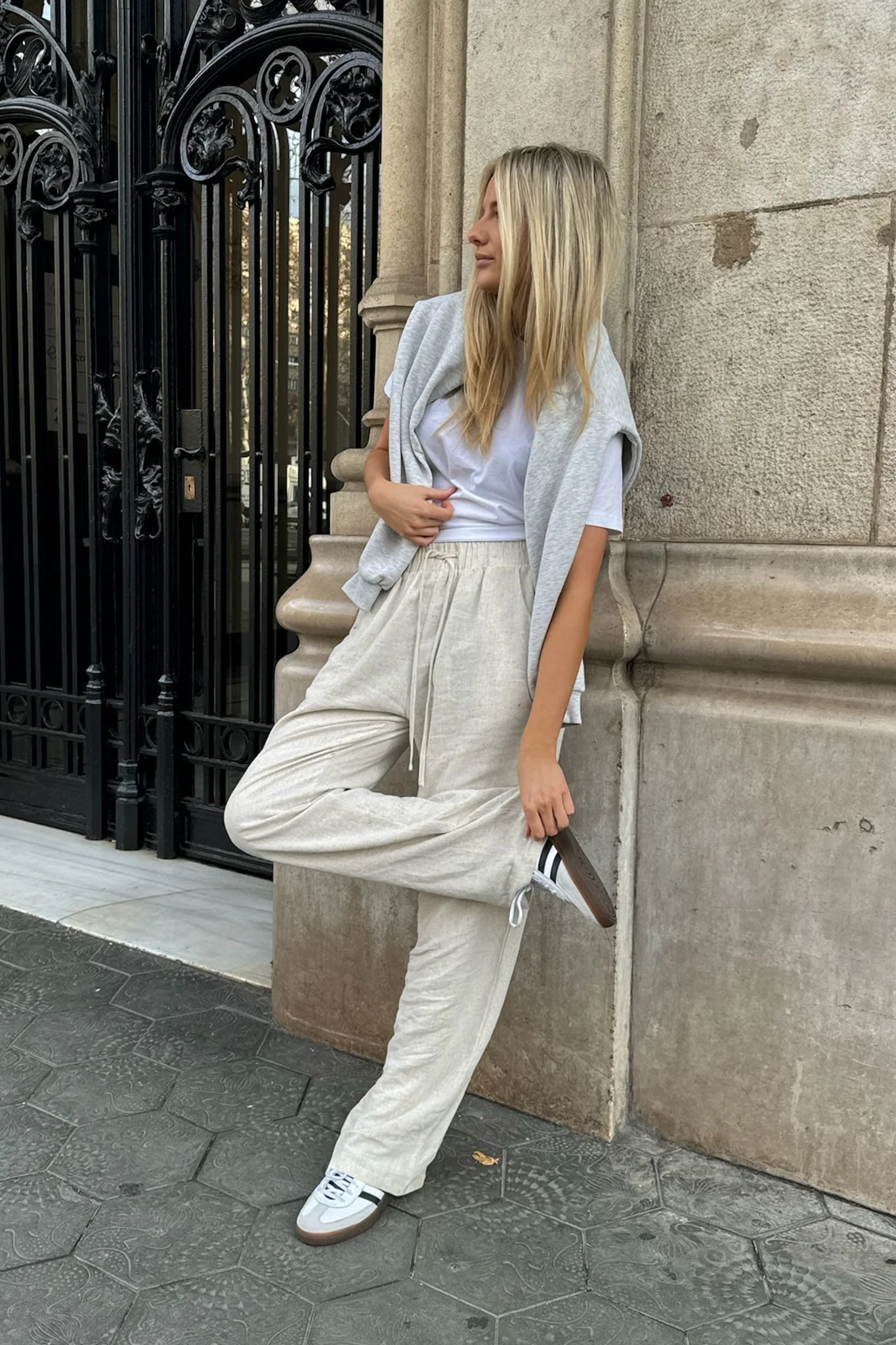 HannahIC Pants - Beige - Image 3