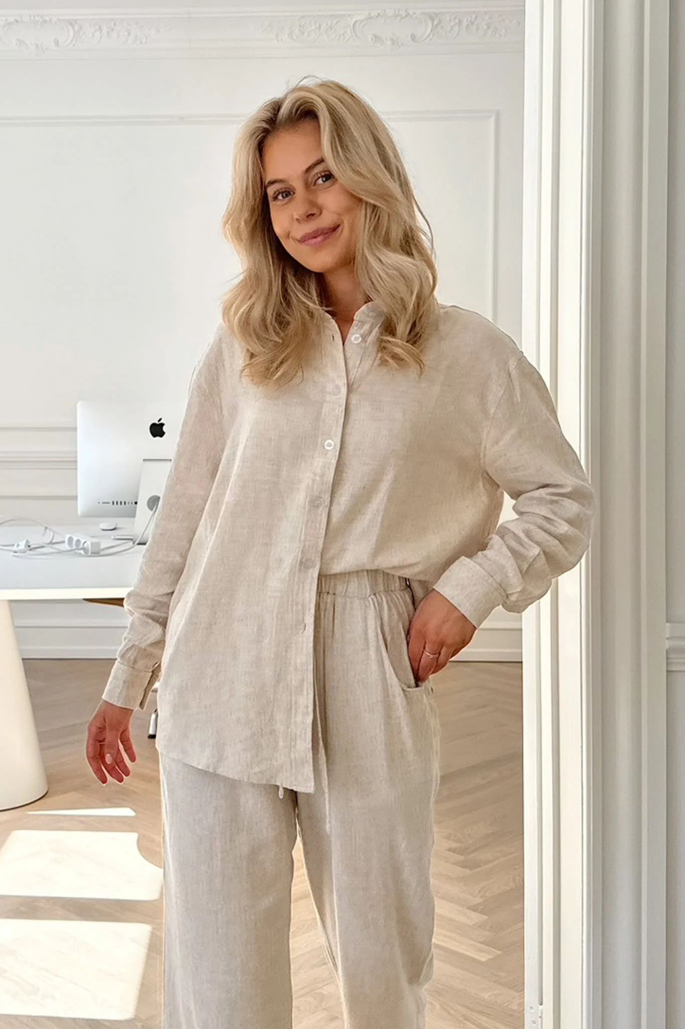 HannahIC Shirt - Beige - Image 5