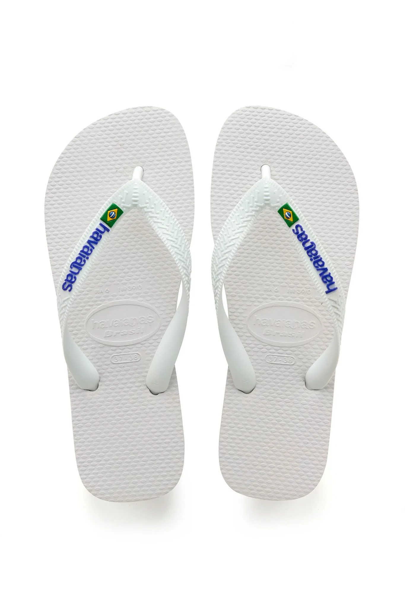 Havaianas Brasil Logo Flip Flop - White - Image 6