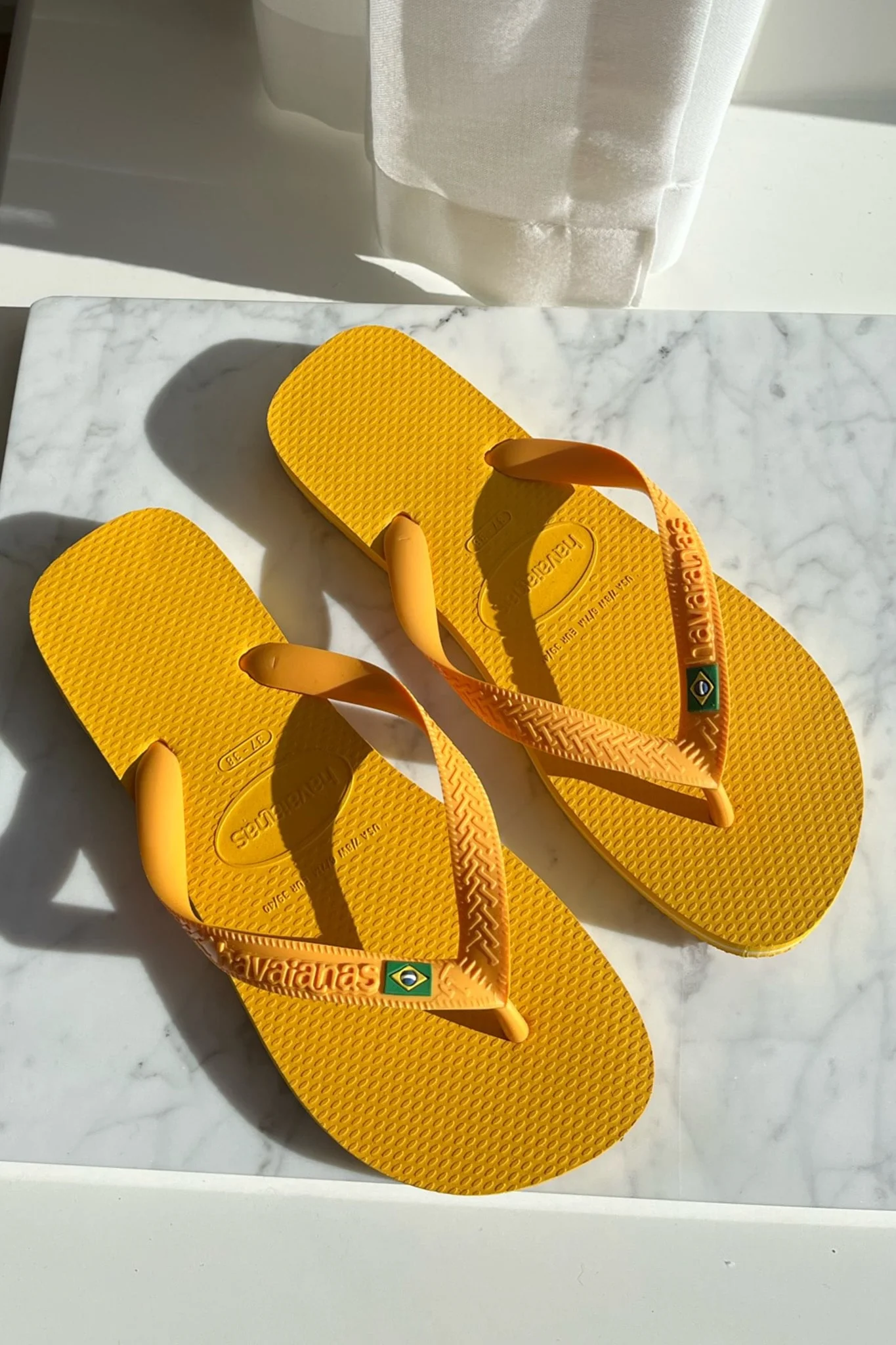 Havaianas Brasil Flip Flop - Pop Yellow - Image 3