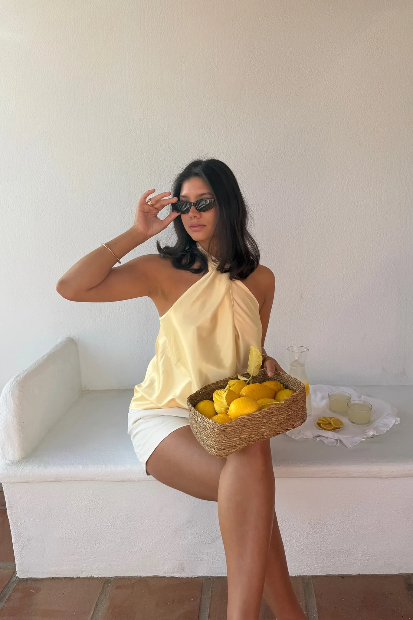 HollyIC Wrap Top - Yellow - Image 2