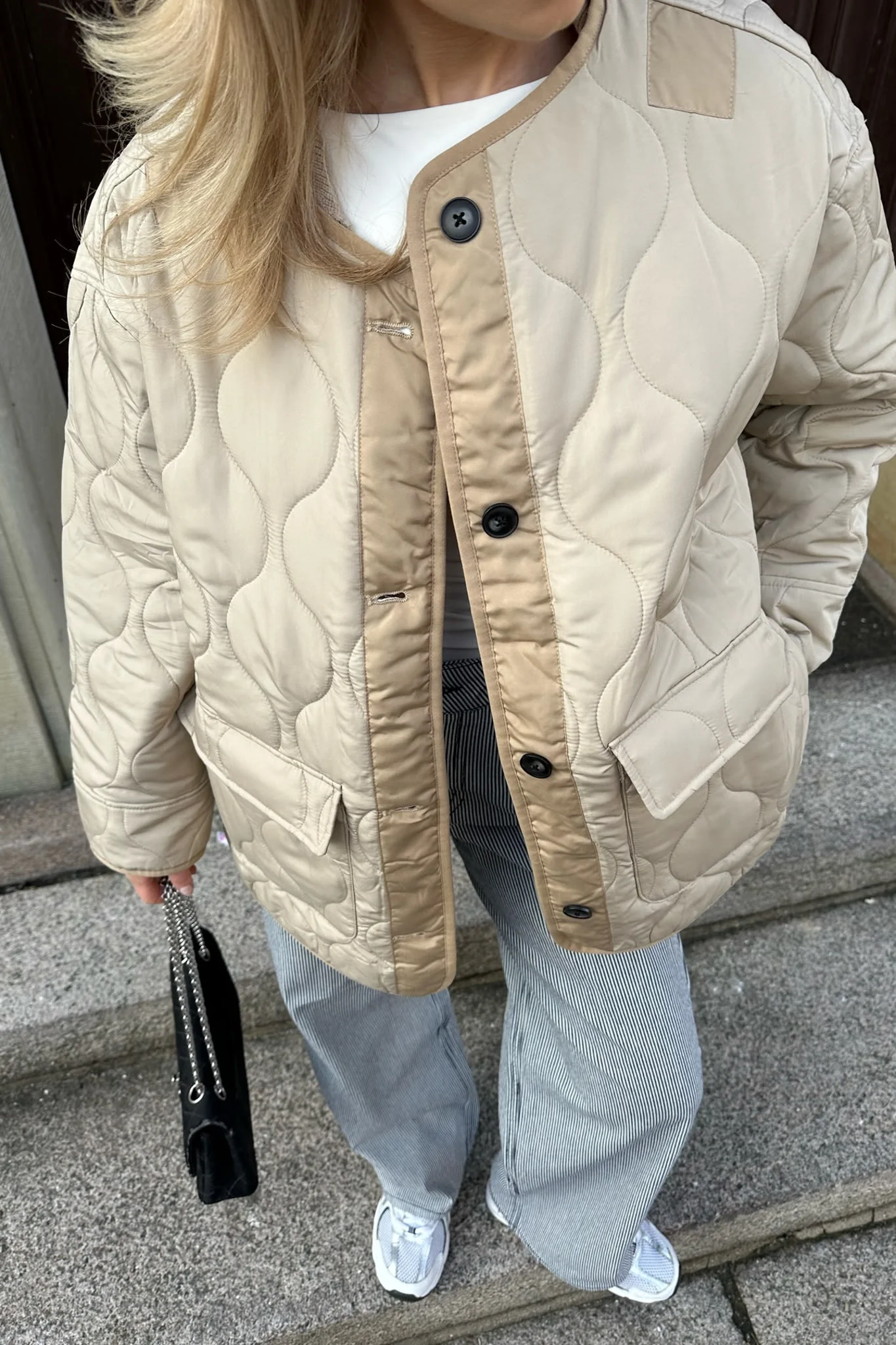 JXHoney Straight MW Trousers - Moonbeam - Image 9