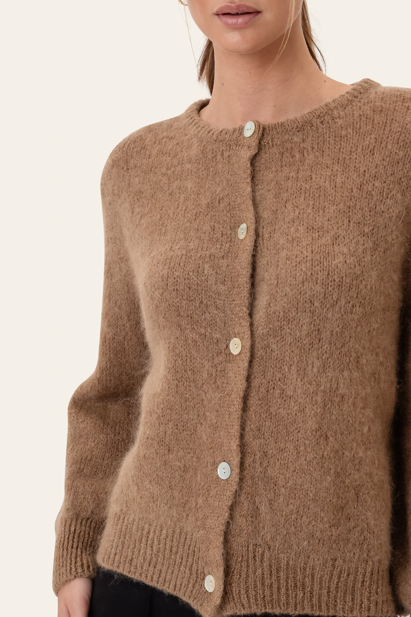 IdaIC Cardigan - Camel - Image 3