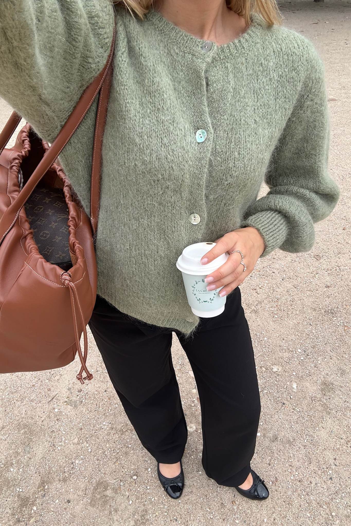 IdaIC Cardigan - Olive - Image 2