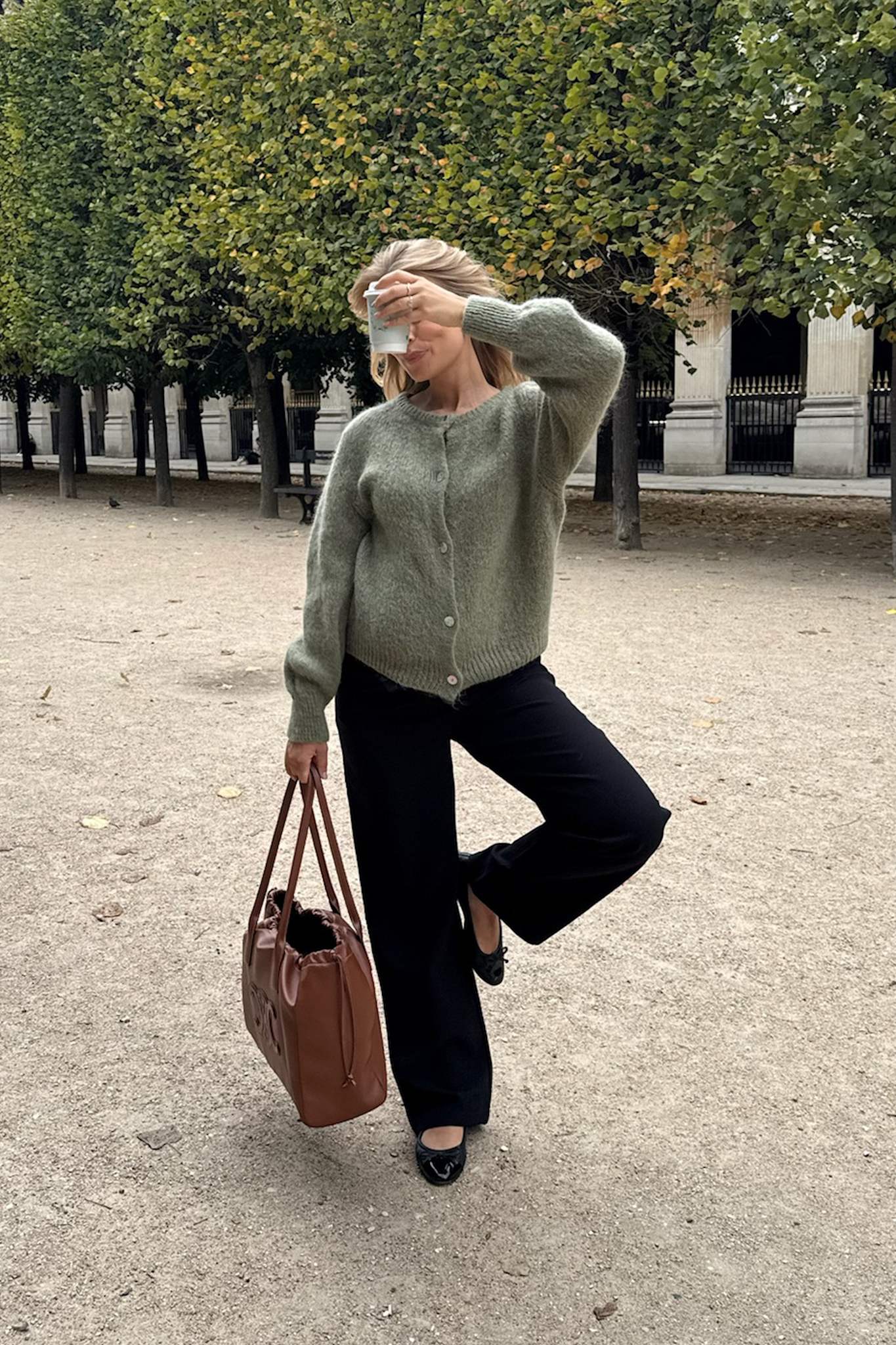 IdaIC Cardigan - Olive - Image 3