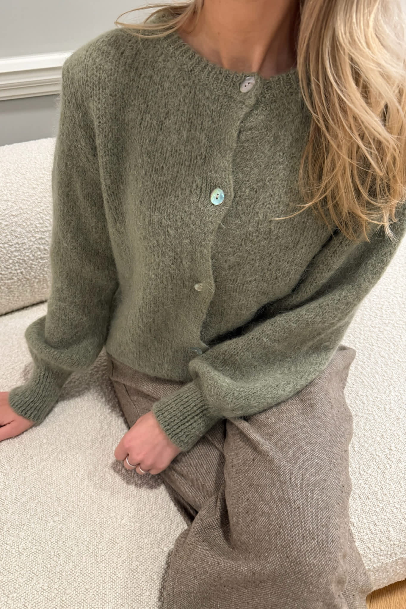IdaIC Cardigan - Olive - Image 7