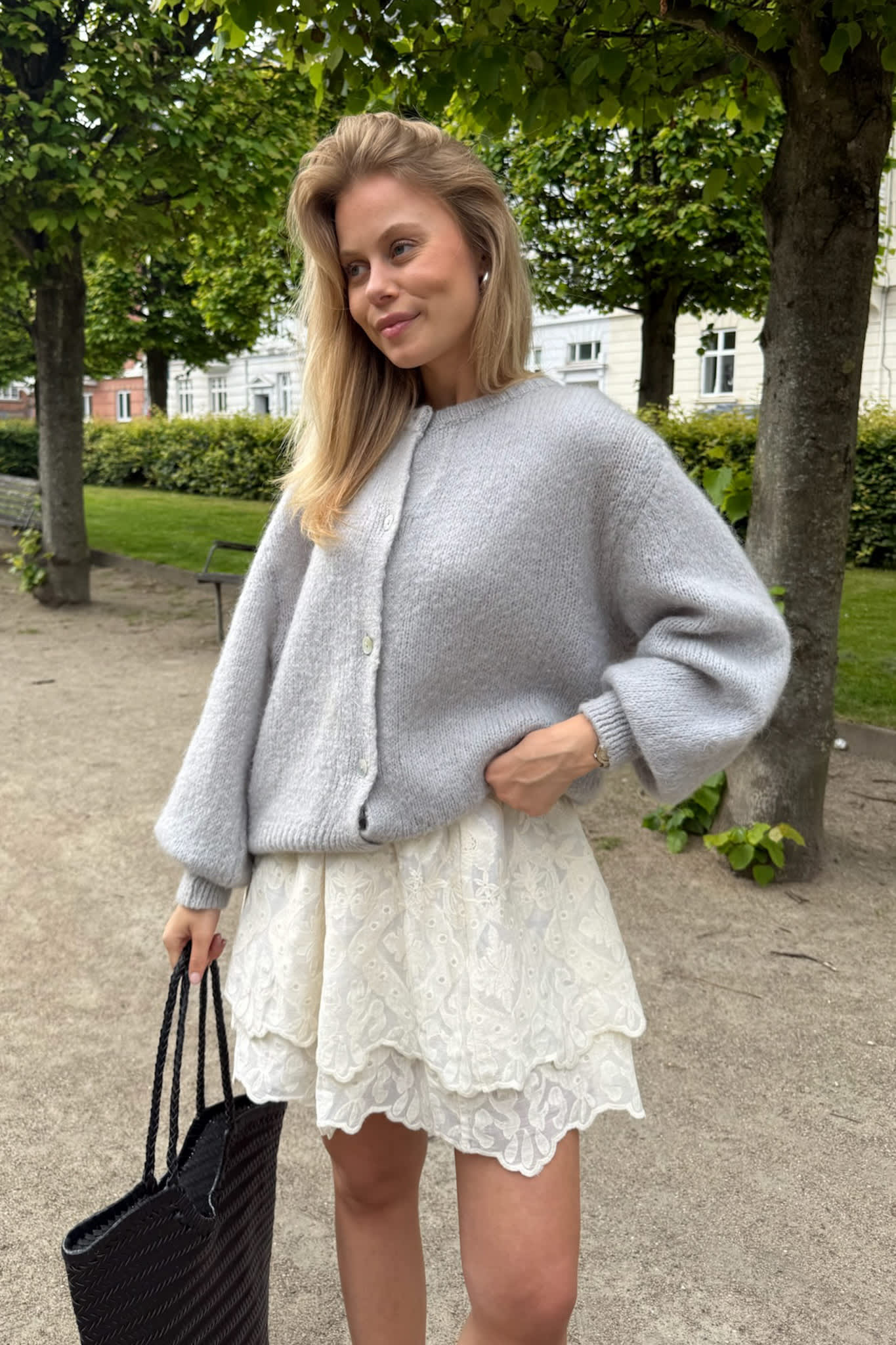 IdaIC Cardigan - Grey - Image 3