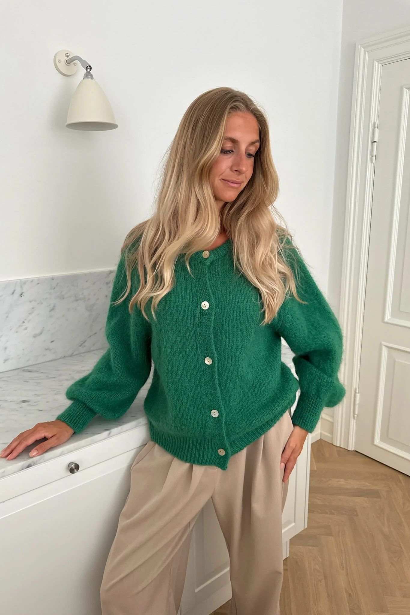 IdaIC Cardigan - Green - Image 3