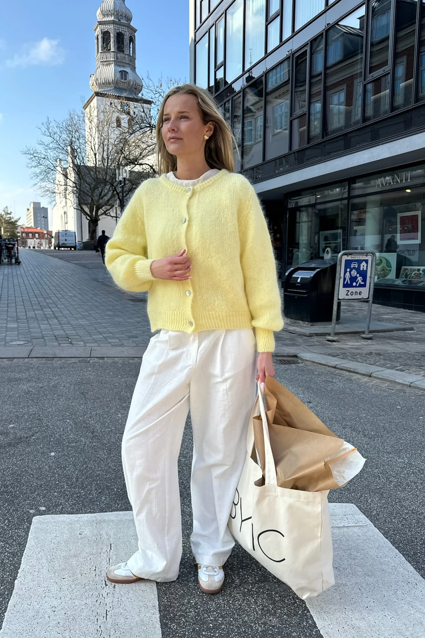 IdaIC Cardigan - Yellow - Image 2