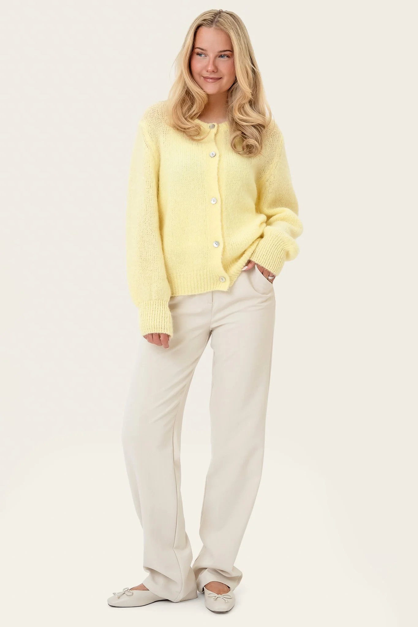 IdaIC Cardigan - Yellow - Image 6