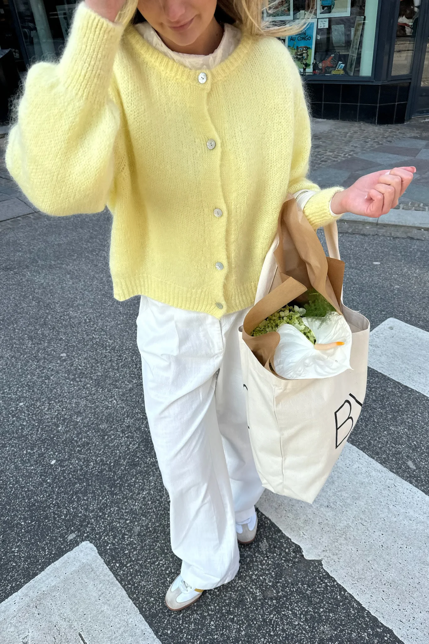 IdaIC Cardigan - Yellow - Image 7