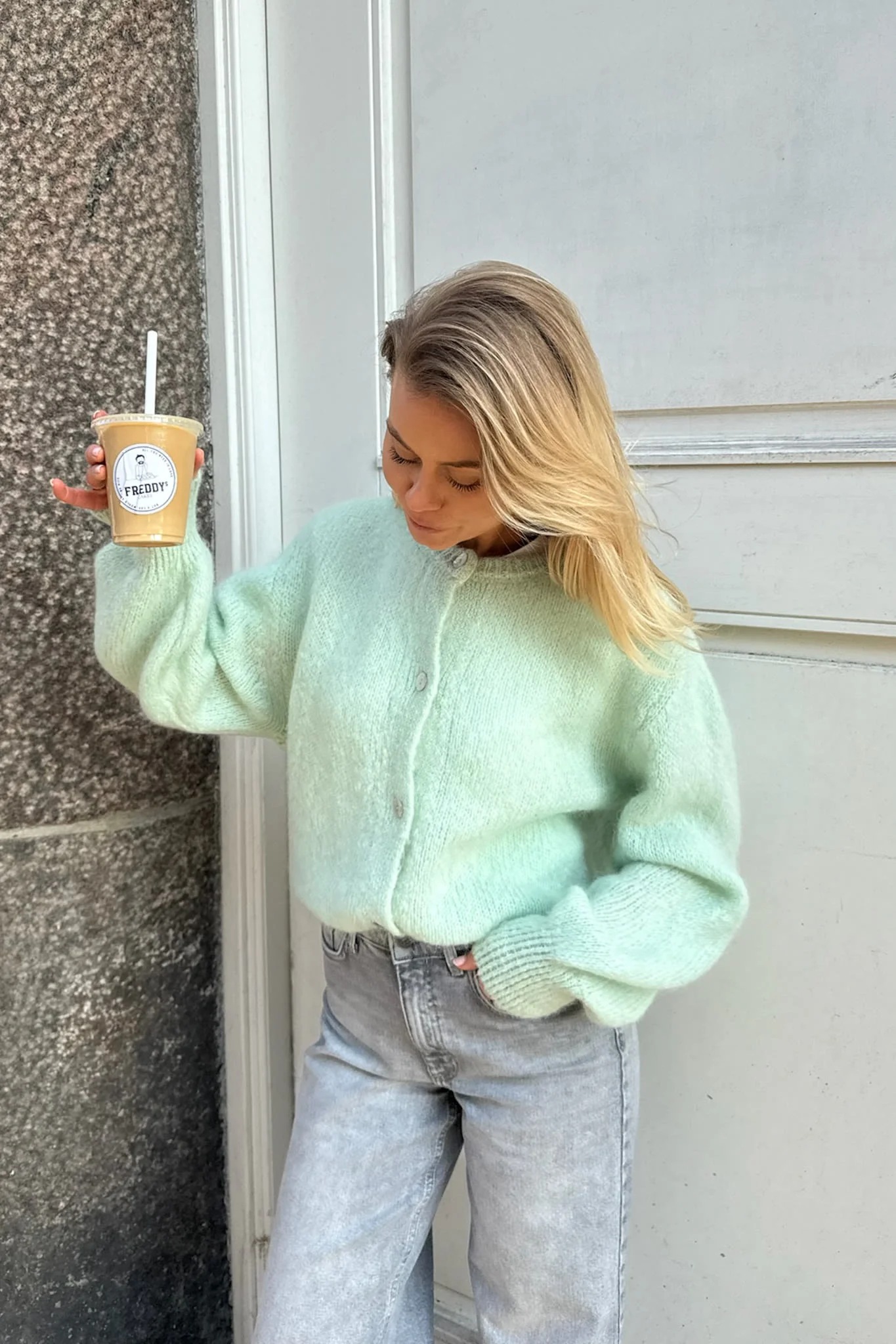 IdaIC Cardigan - Mint - Image 3