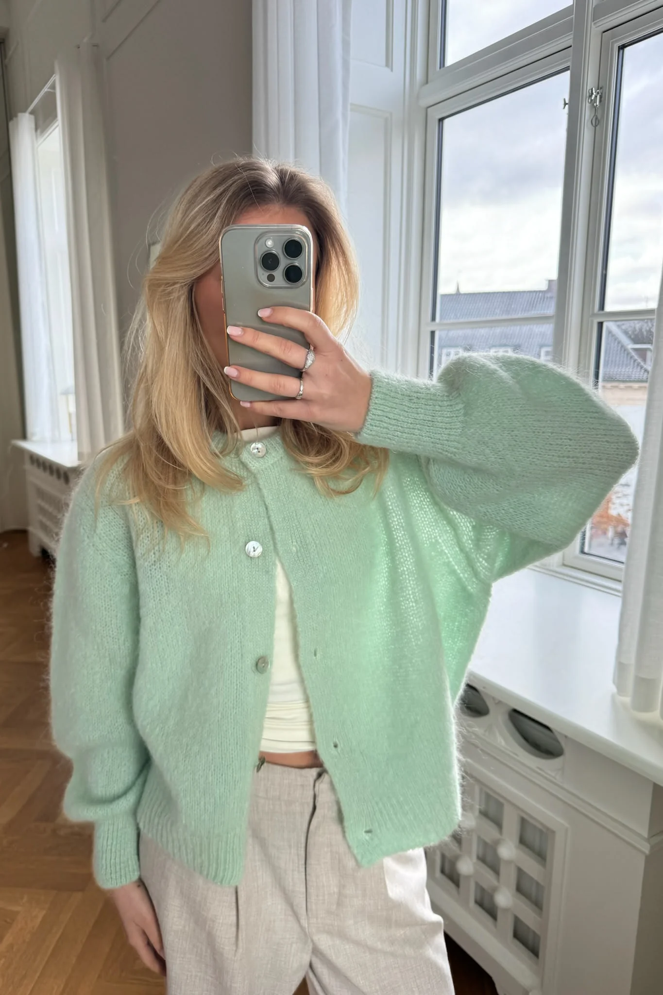 IdaIC Cardigan - Mint - Image 6
