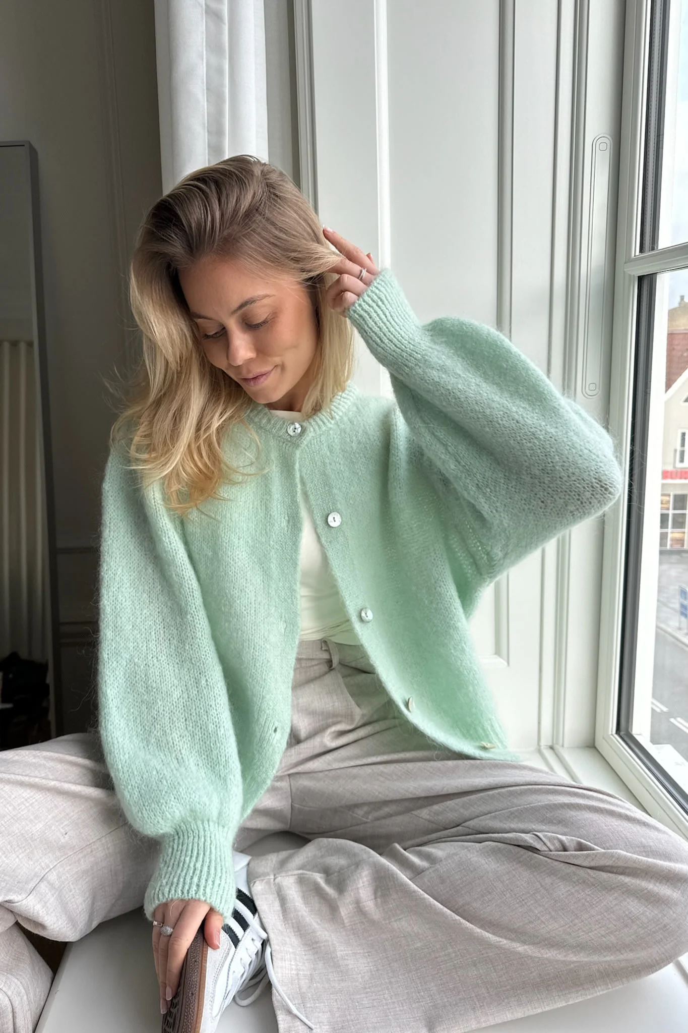 IdaIC Cardigan - Mint - Image 8