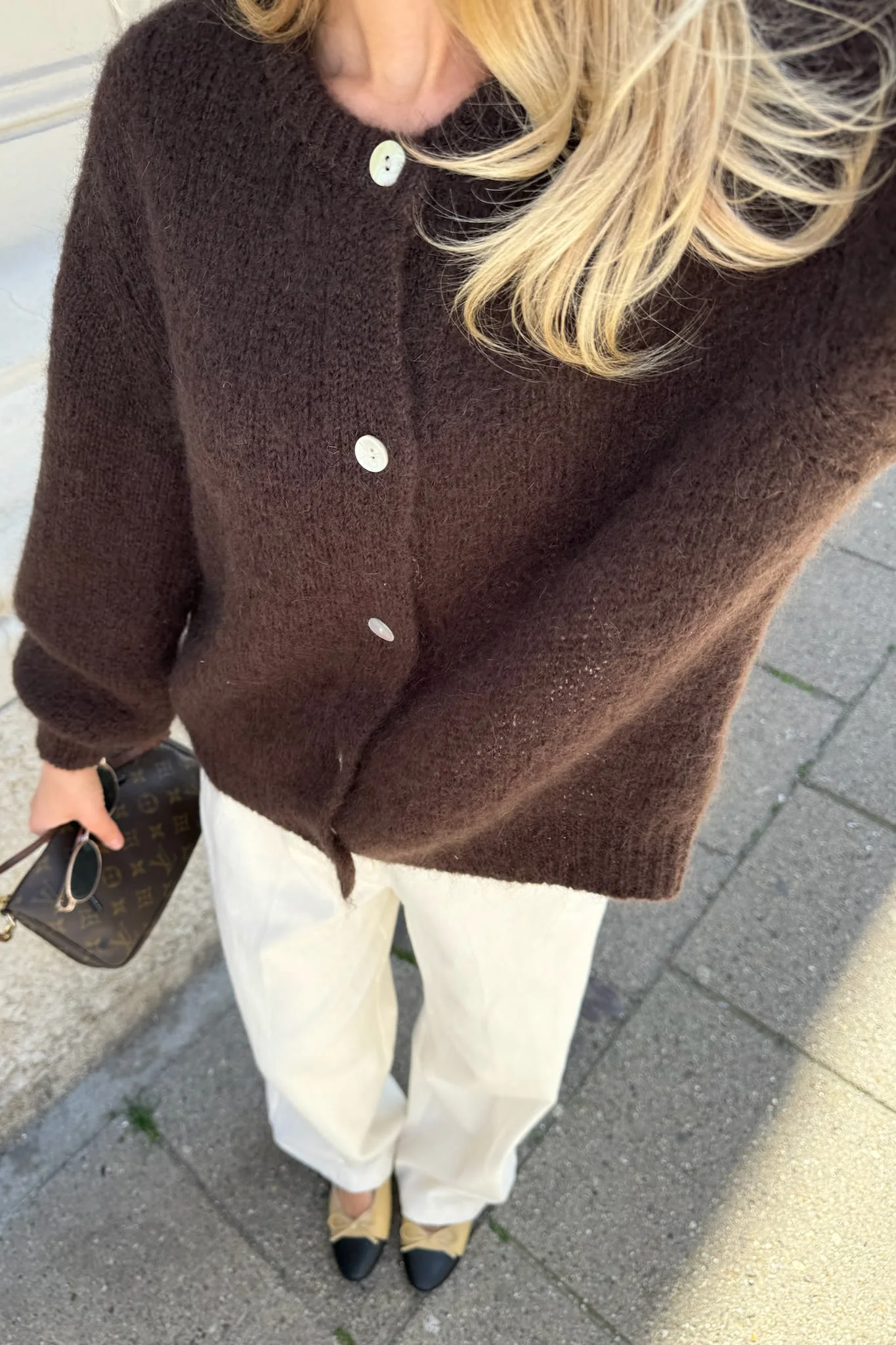 IdaIC Cardigan - Dark Brown - Image 7