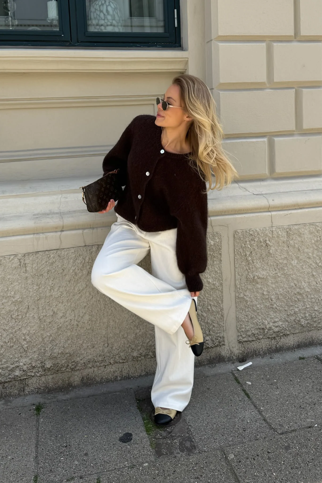 IdaIC Cardigan - Dark Brown - Image 8