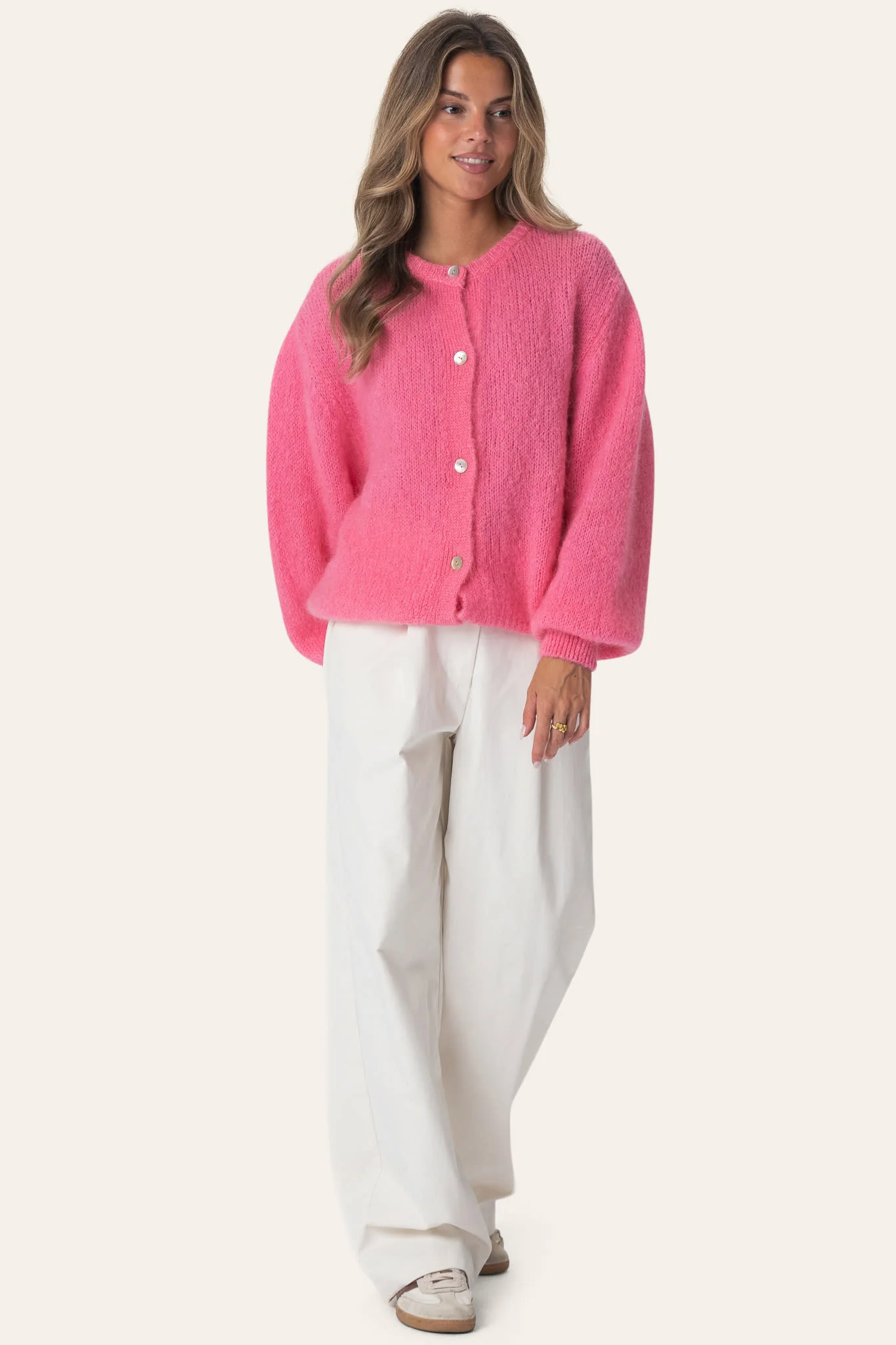 IdaIC Cardigan - Pink - Image 4