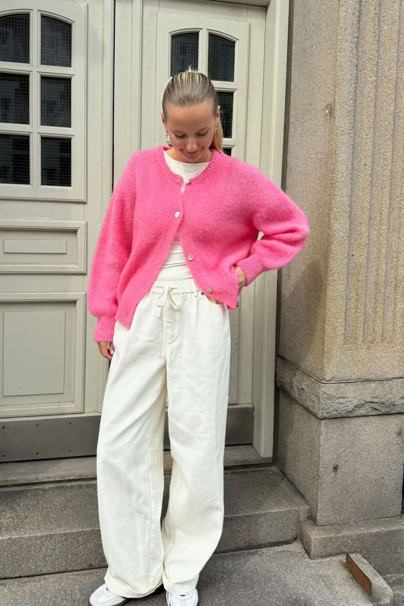 IdaIC Cardigan - Pink - Image 5