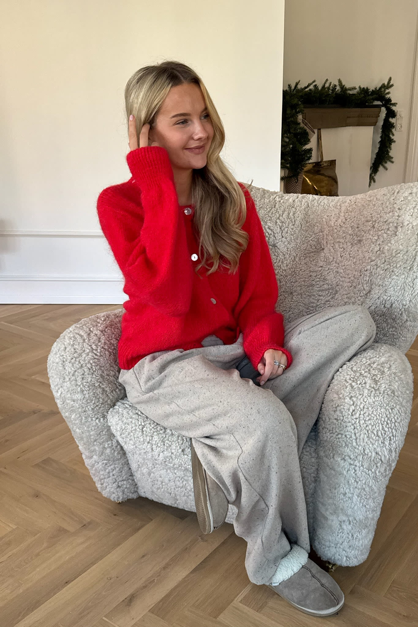 IdaIC Cardigan - Red - Image 2