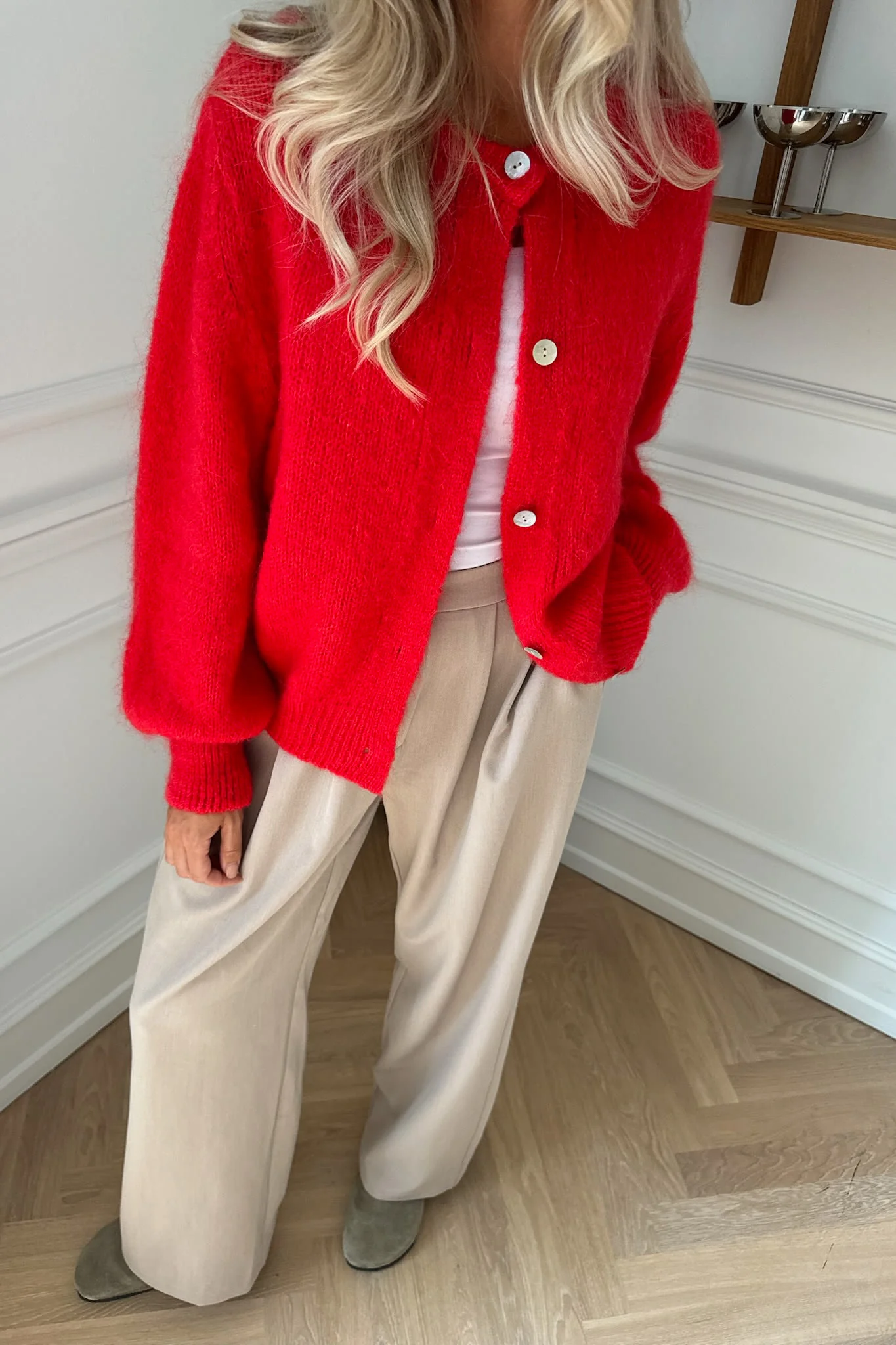 IdaIC Cardigan - Red - Image 6