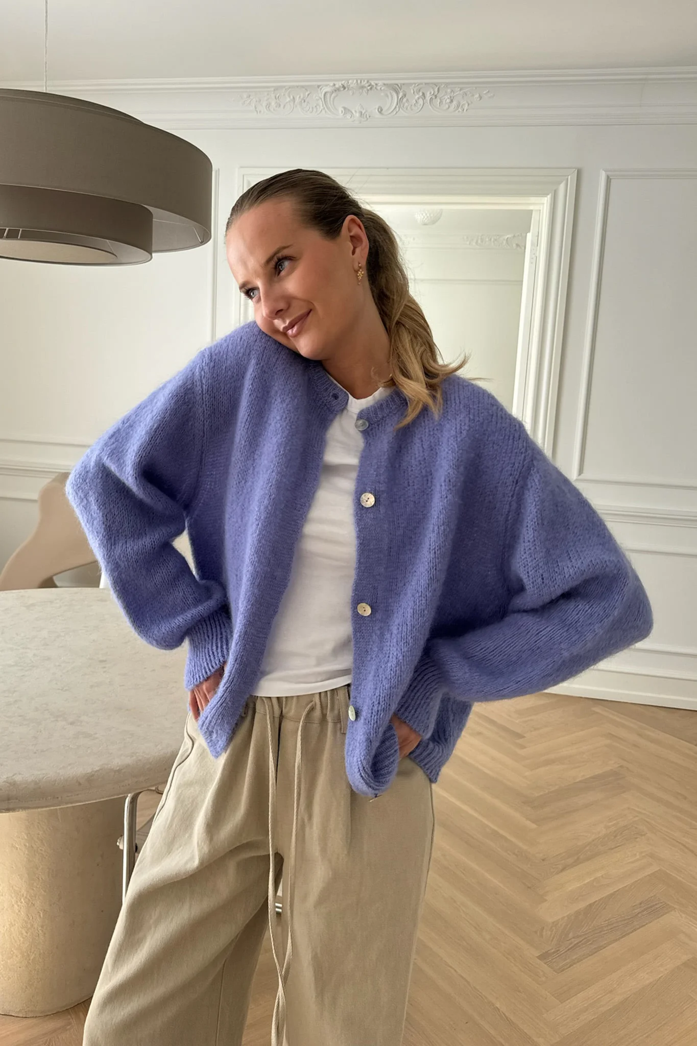 IdaIC Cardigan - Violet - Image 3