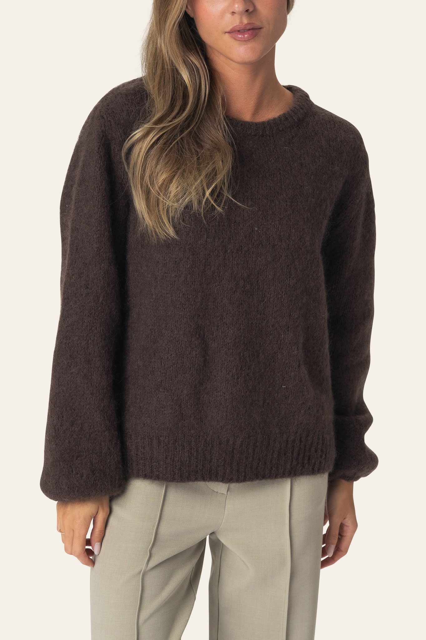 IdaIC Pullover - Dark Brown - Image 3