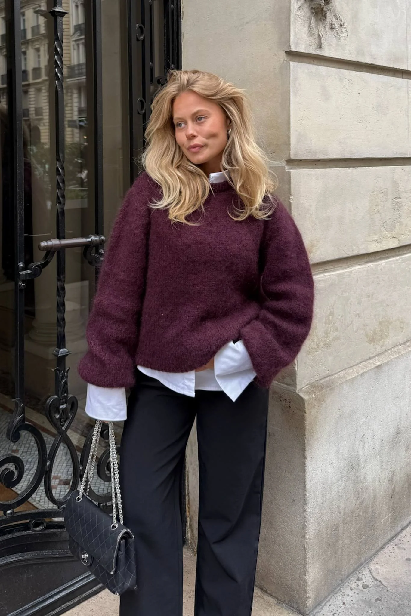 IdaIC Pullover - Bordeaux - Image 2