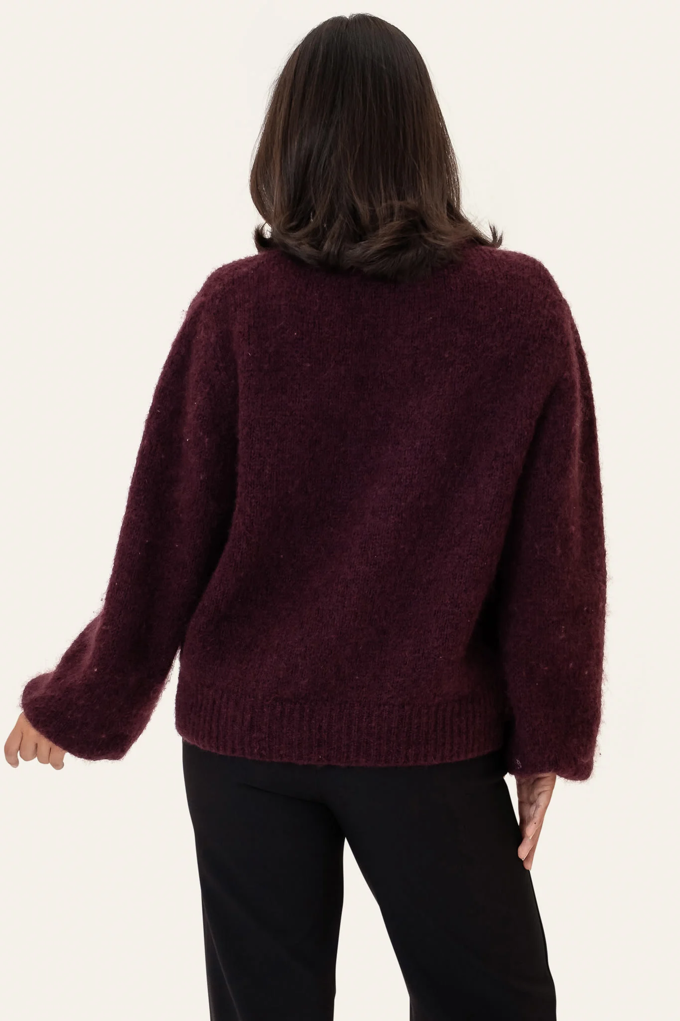 IdaIC Pullover - Bordeaux - Image 3