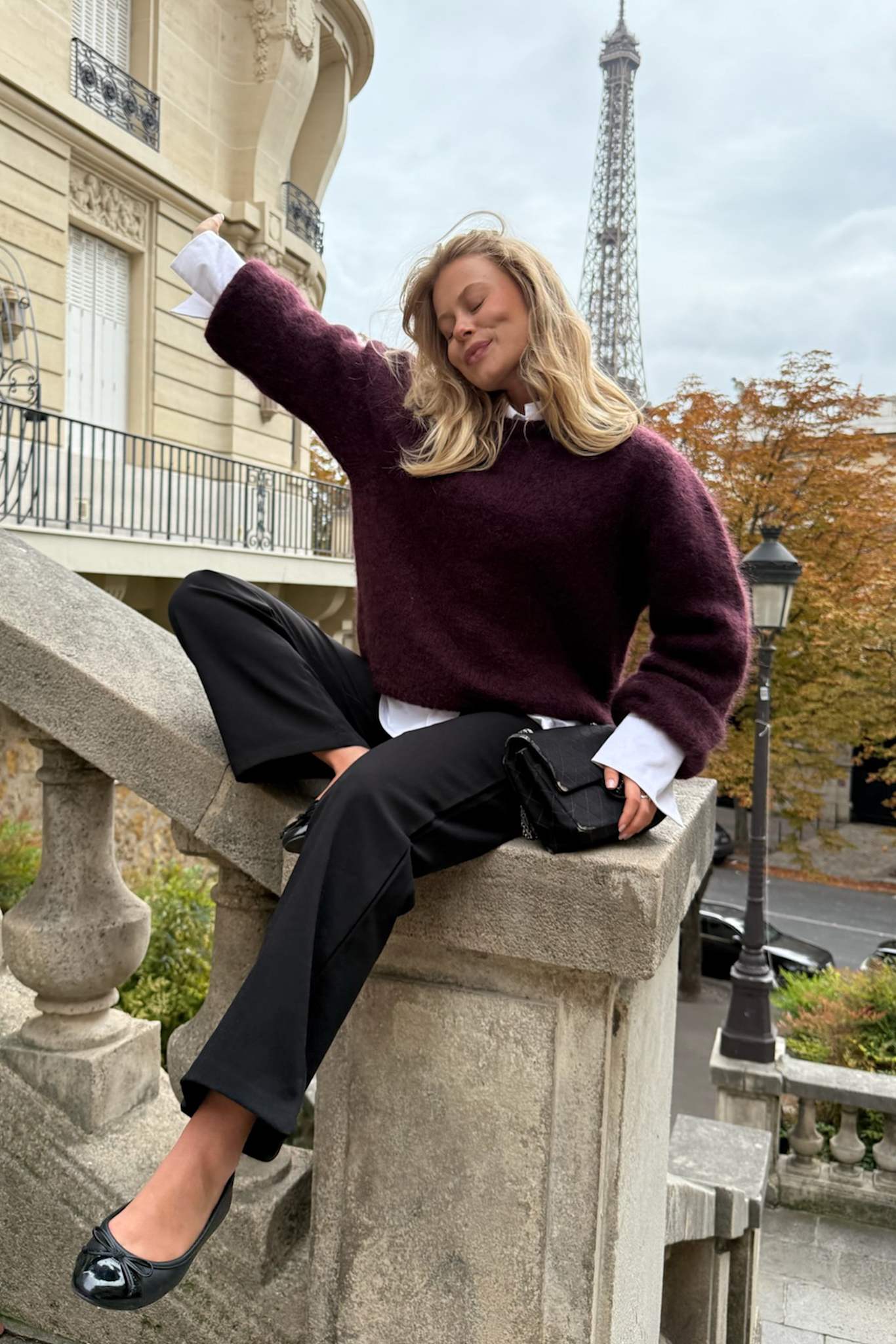 IdaIC Pullover - Bordeaux - Image 7