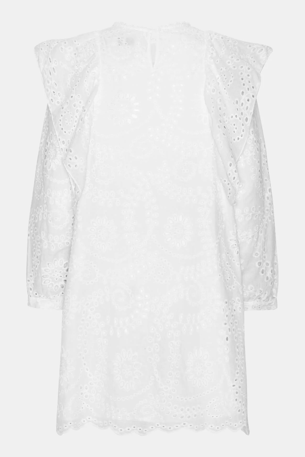 IngridIC Dress - White Embroidery - Image 10