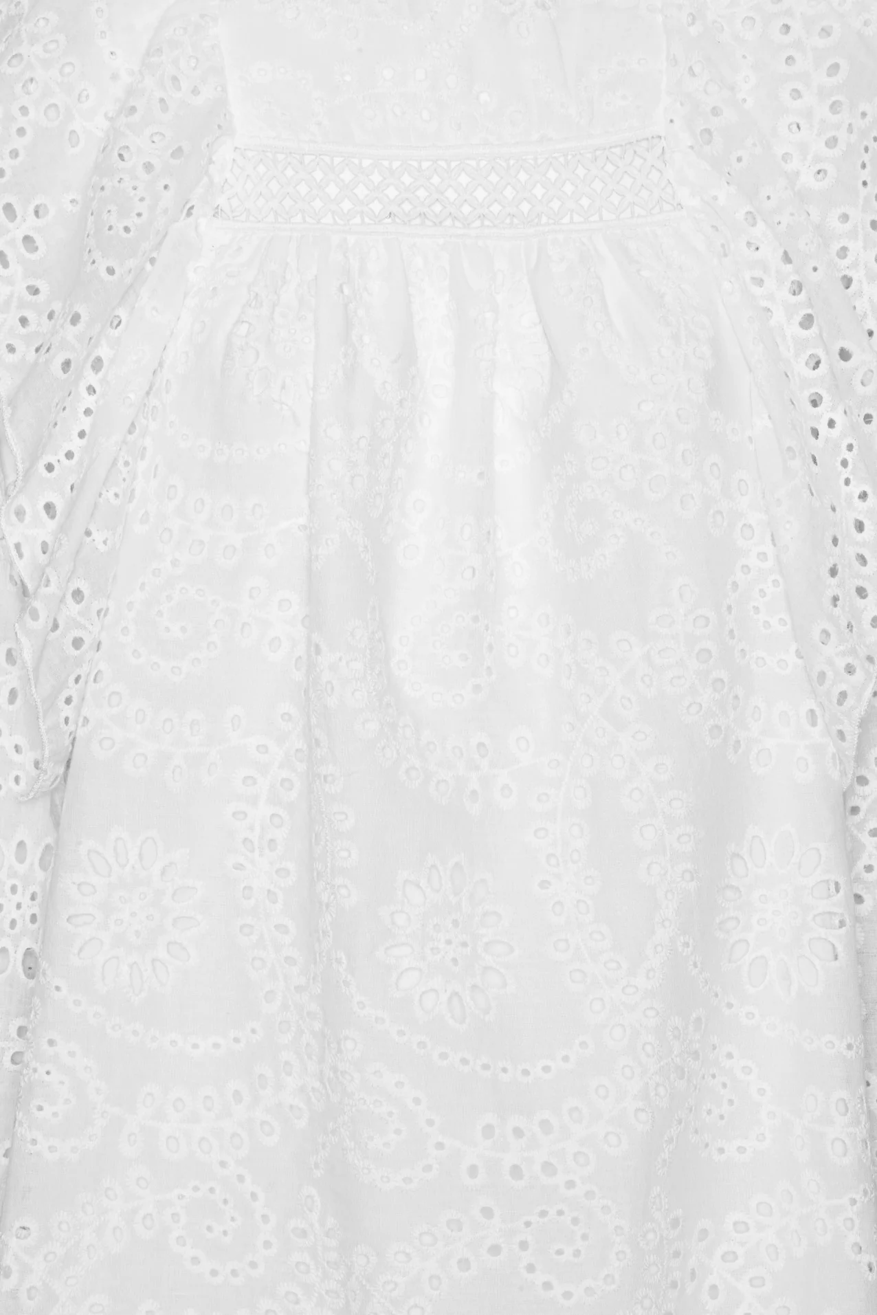 IngridIC Dress - White Embroidery - Image 11