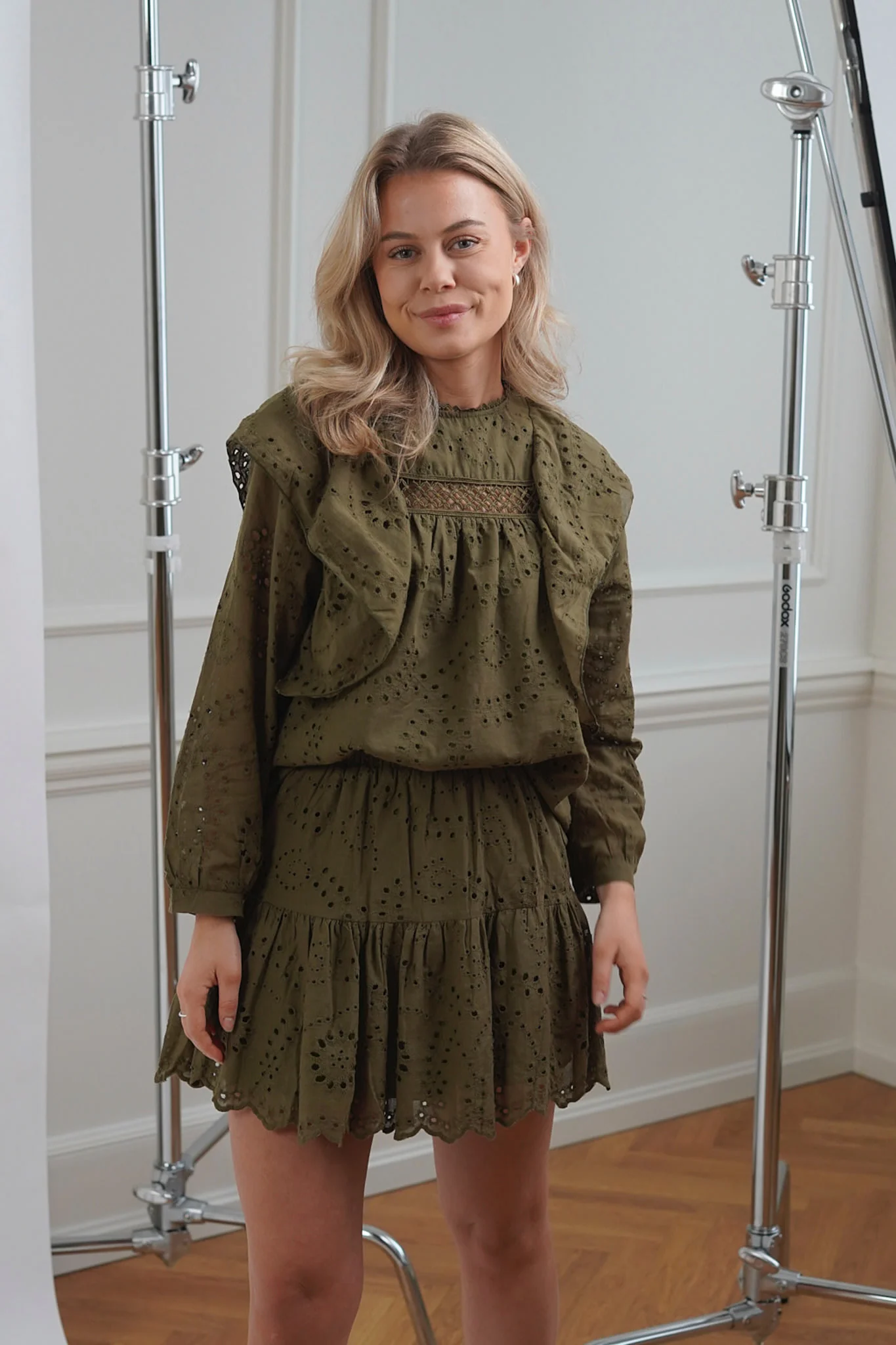 IngridIC Skirt - Green - Image 5
